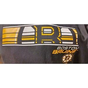 New NHL Boston Bruins Hooded Sweatshirt With Tags XL Extra Large Hockey